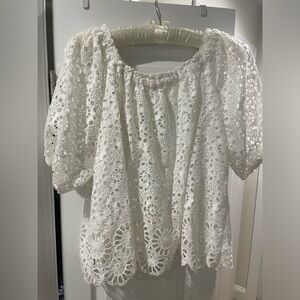 Maeve for Anthropologie lace shirt